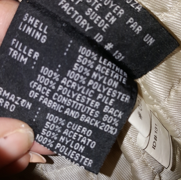 Kenneth Cole ladies distressed leather jacket - Picture 7 of 7